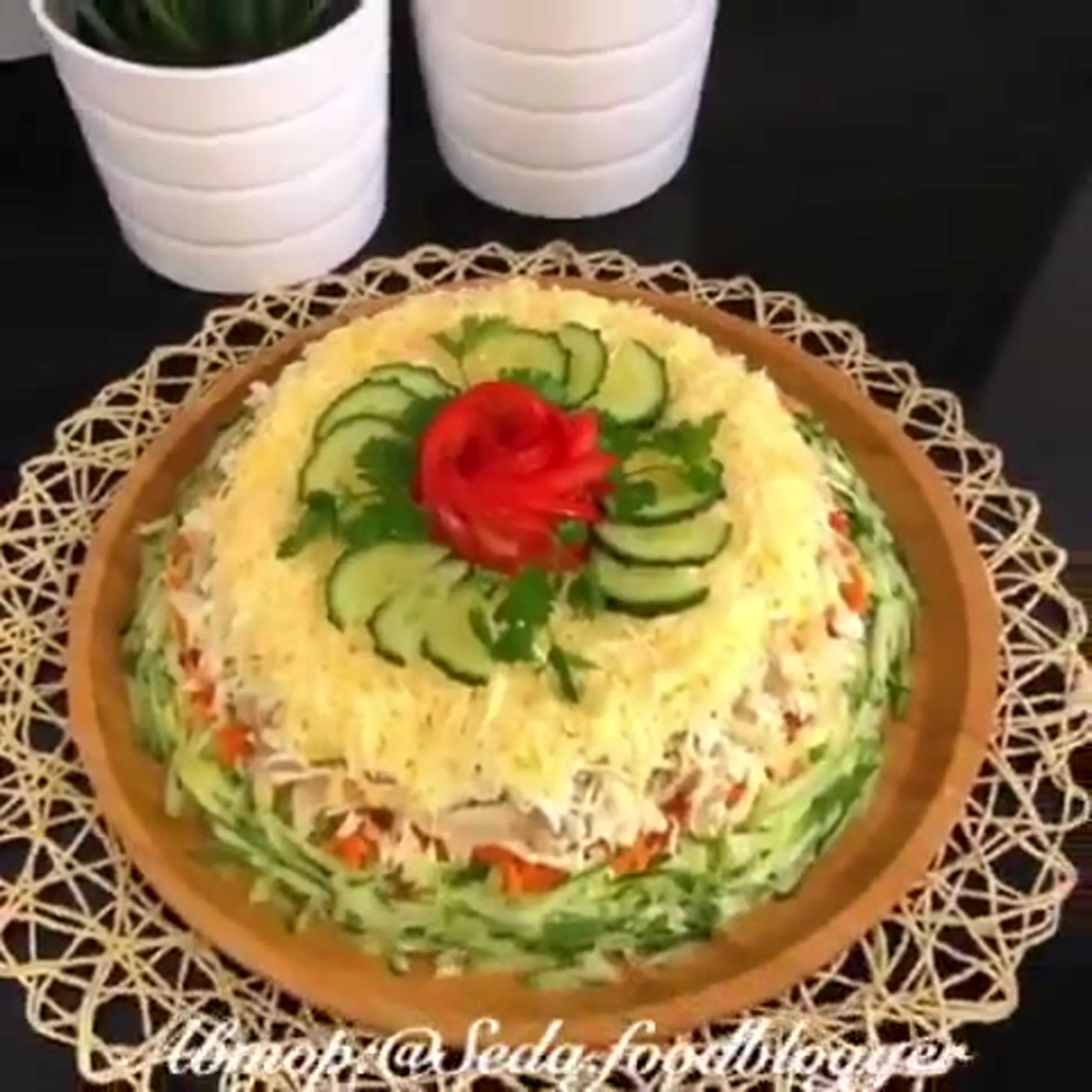 Новогодний салат "императрица" - люблю готовить - страна мам