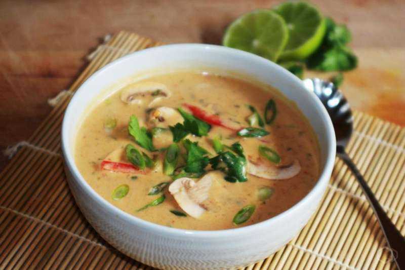 Пошаговый рецепт тайского супа том-ям