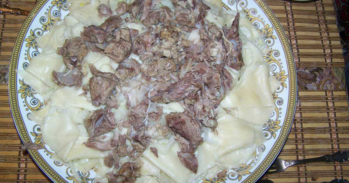 Как готовить бешбармак из говядины, свинины и курицы: пошаговые рецепты, фото, видео