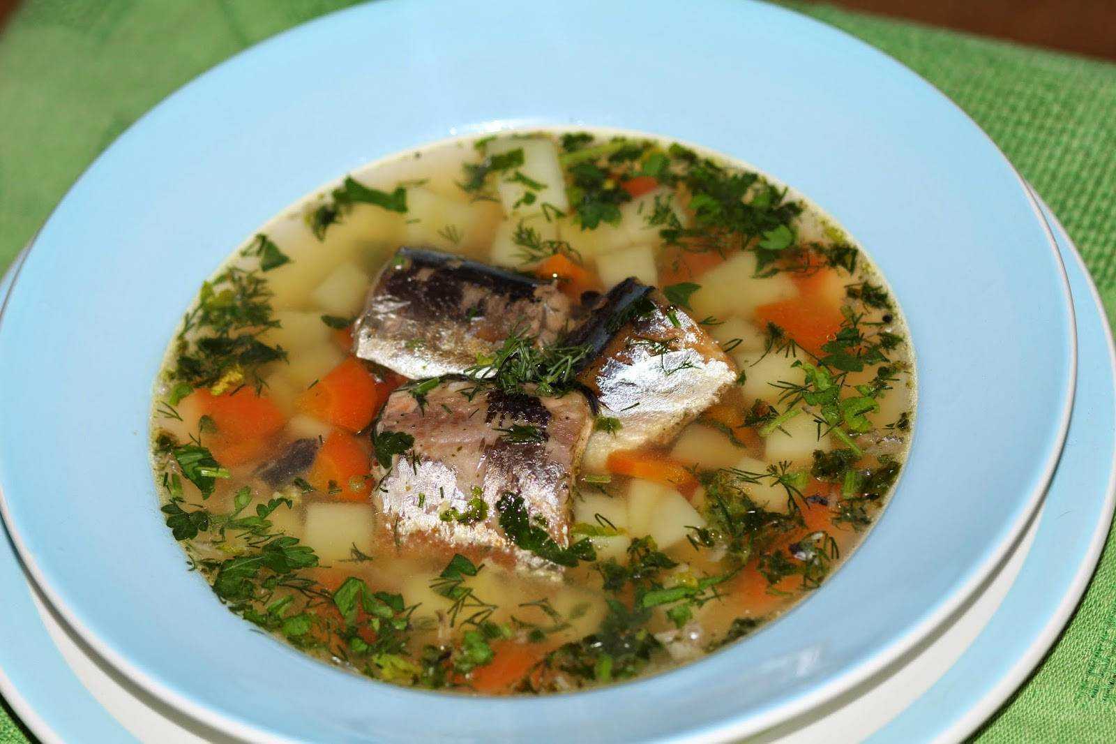Суп из консервы сайры - быстрое и легкое блюдо: рецепт с фото и видео