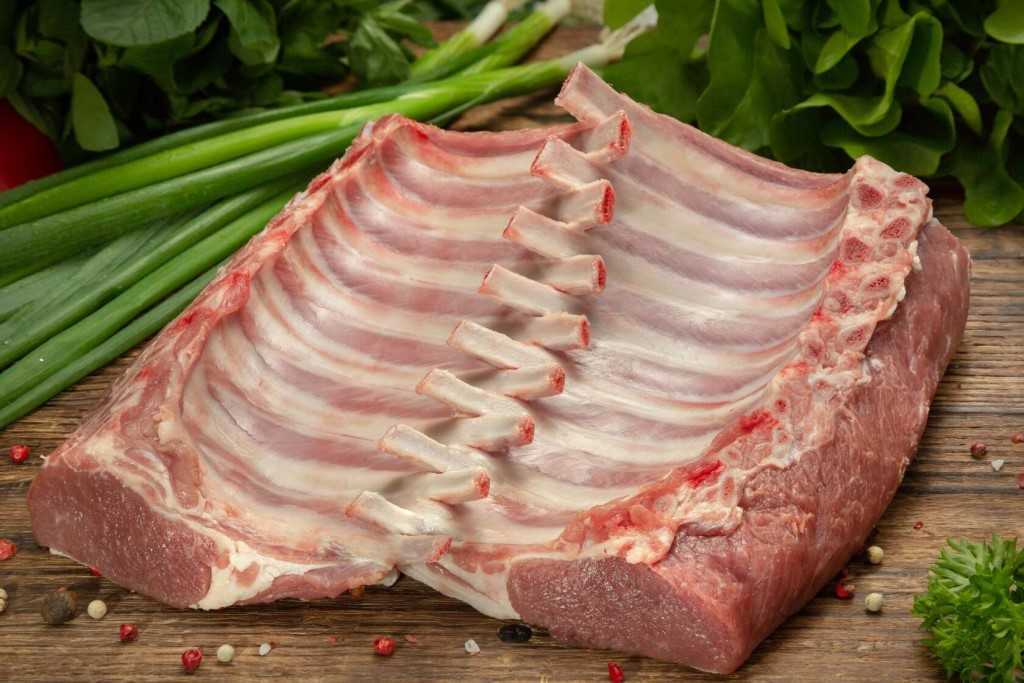 Мясо ребра свиные