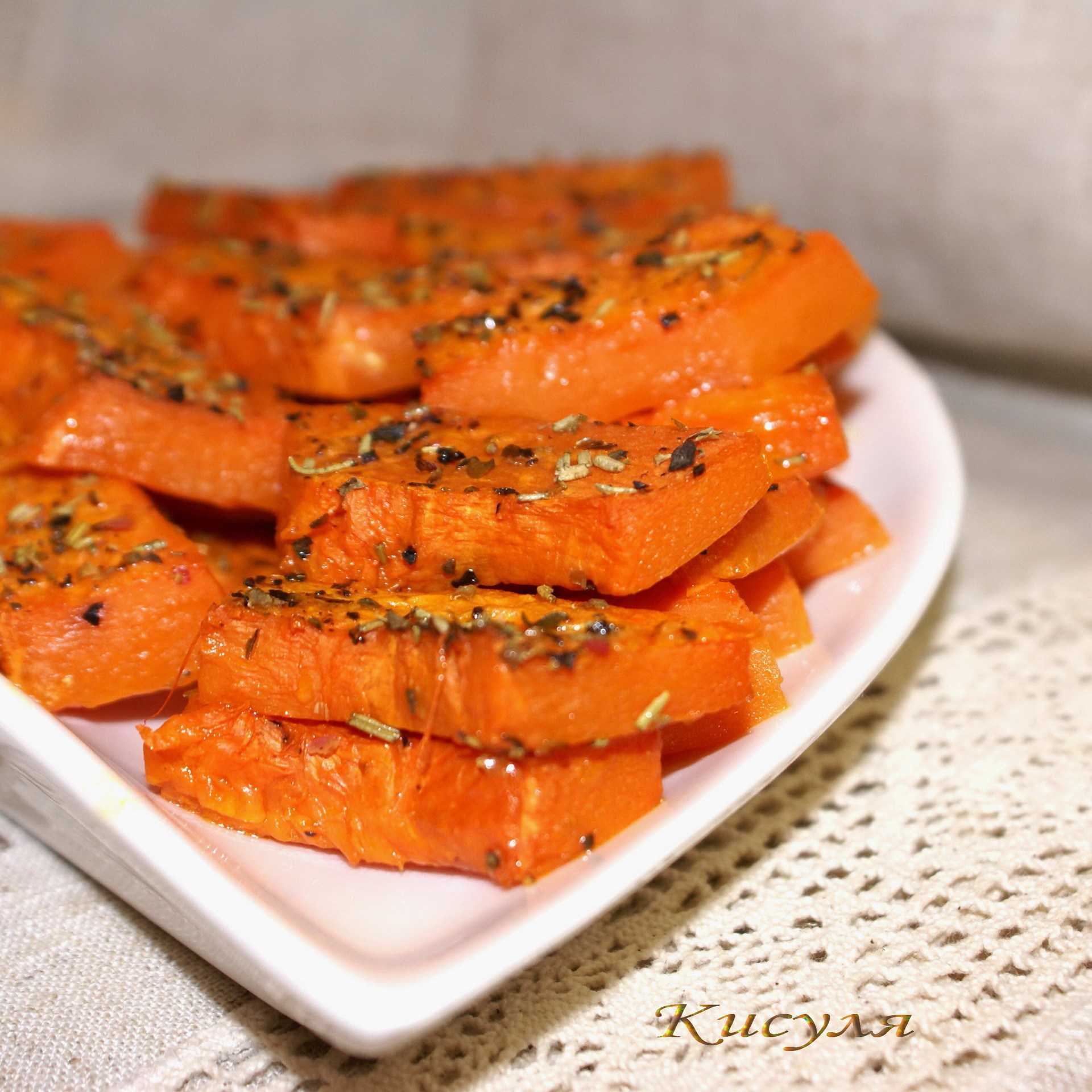 Тыква запеченная в духовке - самые вкусные рецепты приготовления