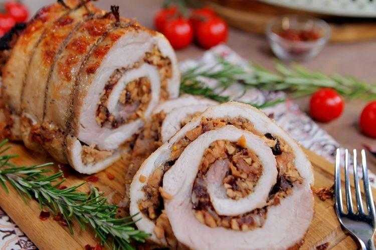 Рулетики из свинины