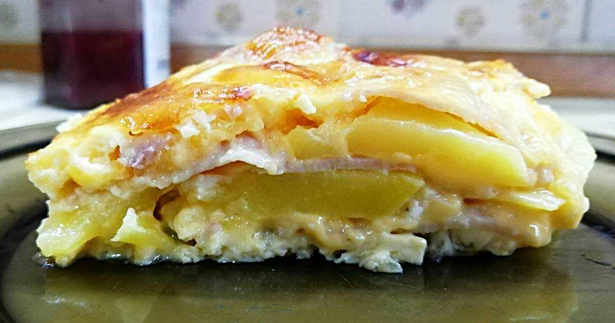 Запеканка из картофеля в духовке с сыром