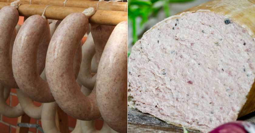 Печеночная колбаса