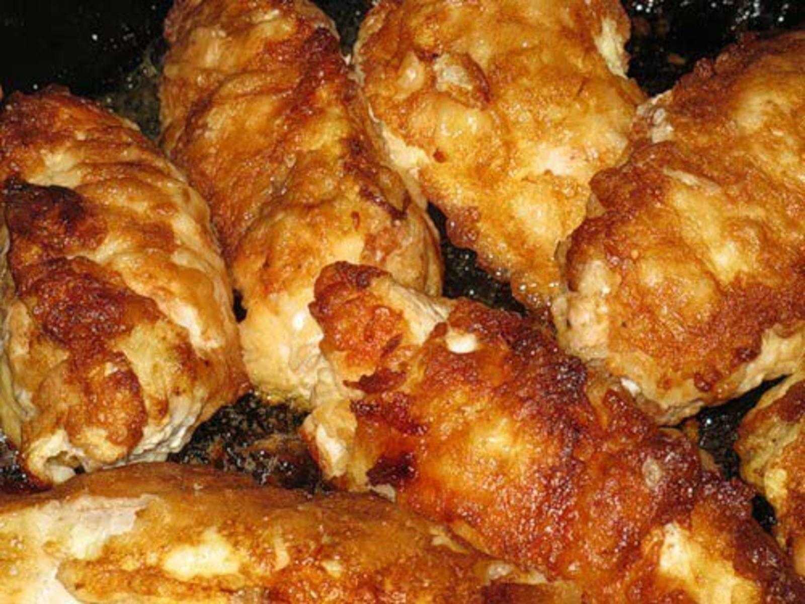 Пошаговый рецепт приготовления куриных отбивных с сыром с духовке