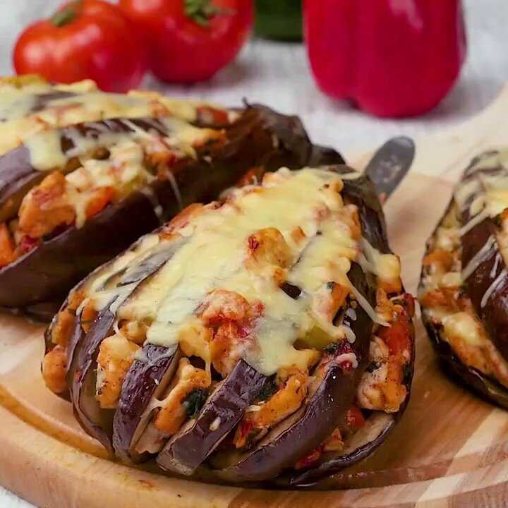 Блюда Из Баклажанов С Фото