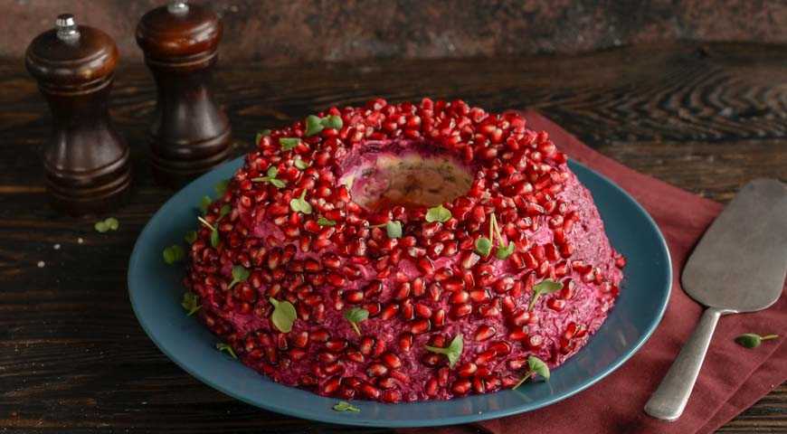 Салат «гранатовый браслет» с курицей: 9 рецептов, включая классический