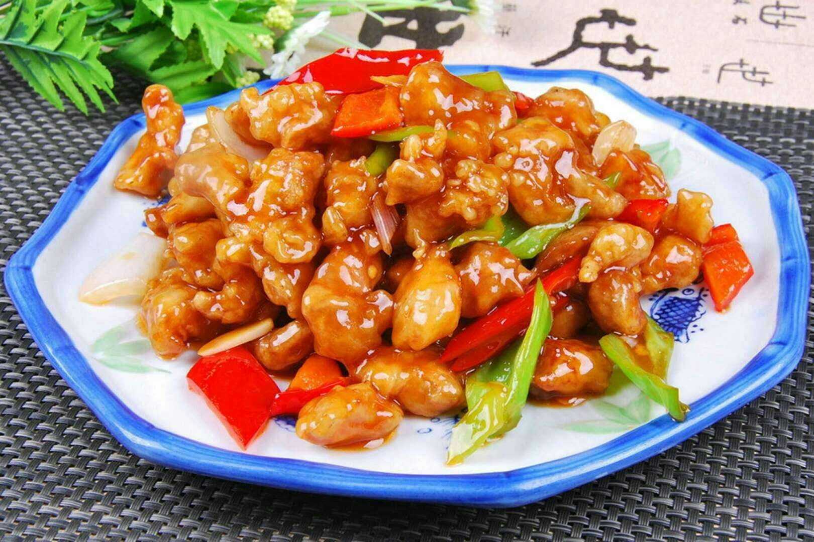Свинина в кисло сладком соусе по китайски с овощами на сковороде рецепты с фото