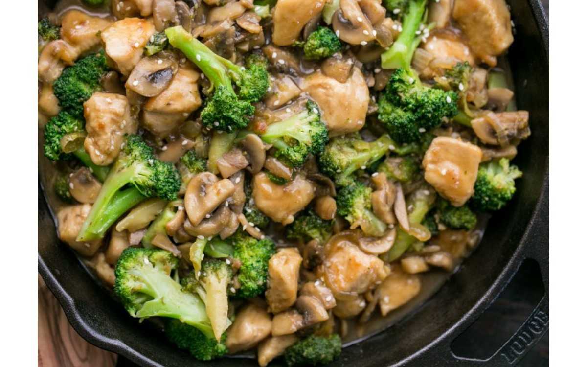 Запекаем брокколи с грибами в духовке – рецепты с фото