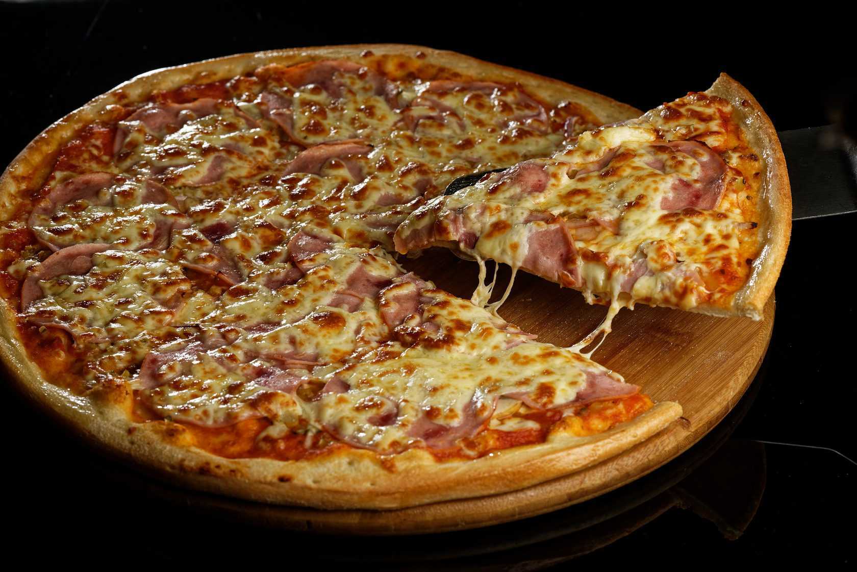 пицца рецепт приготовления сыром и колбасой фото 44