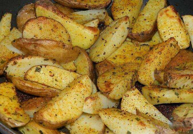 Картошка дольками в духовке с корочкой рецепт с фото в духовке