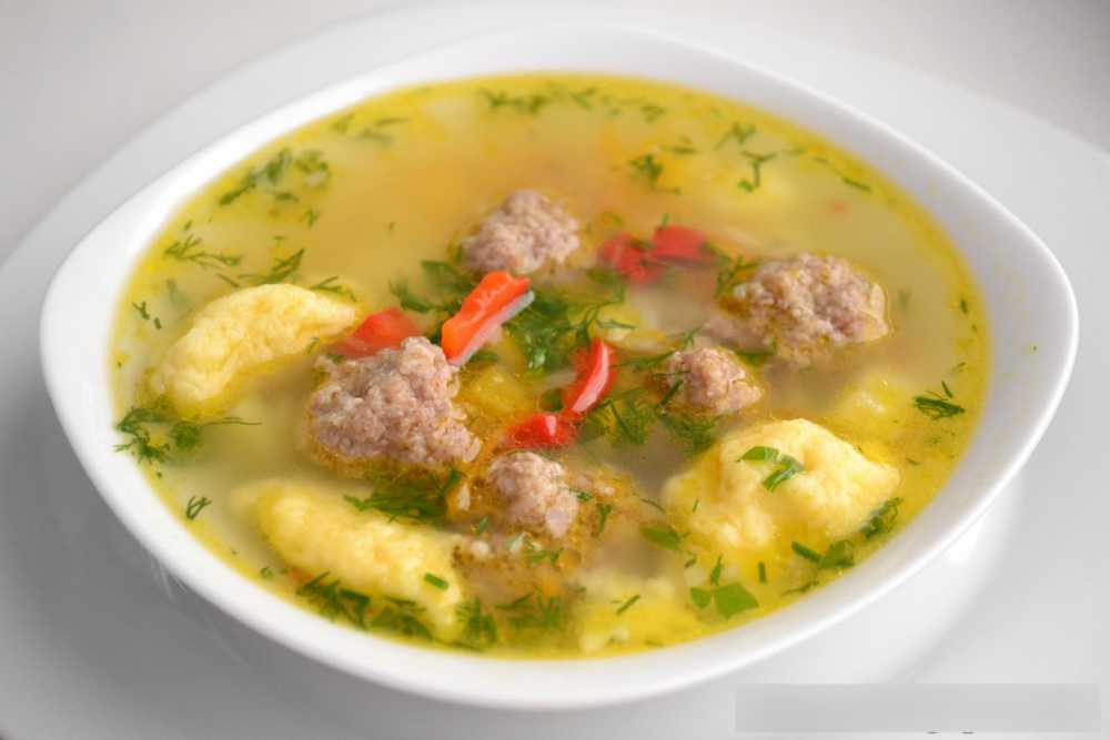 Суп с клецками — 7 пошаговых рецептов приготовления супа