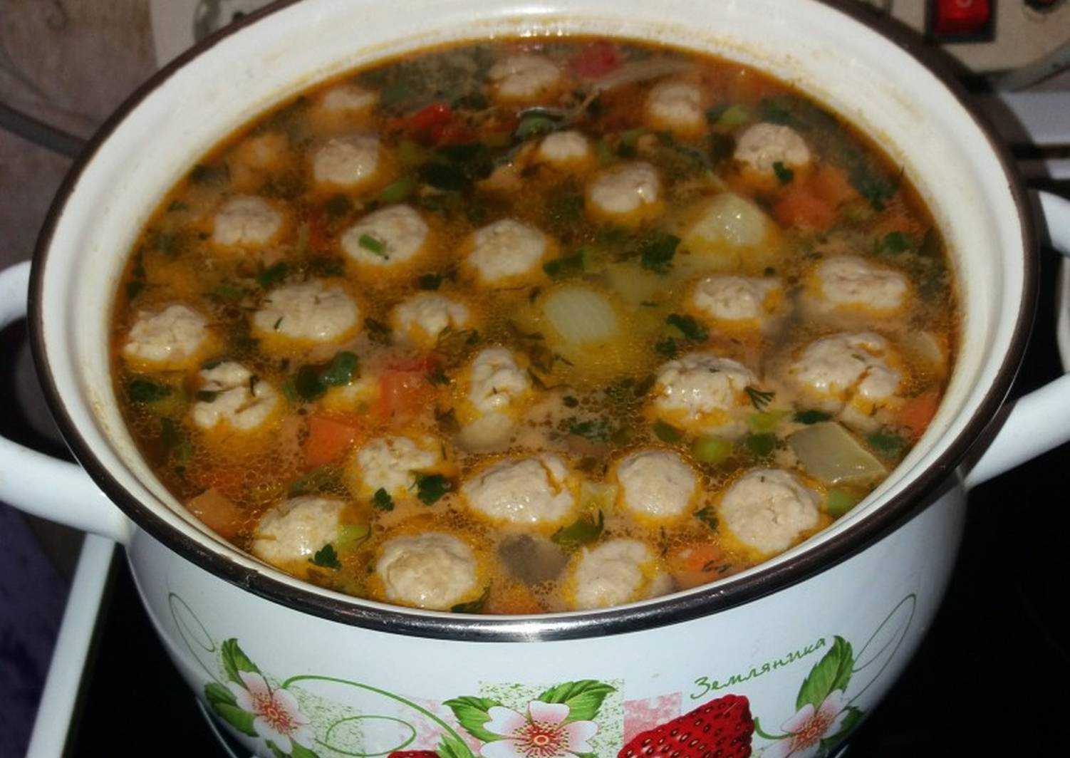 Суп с фрикадельками – 10 самых вкусных рецептов с фото пошагово