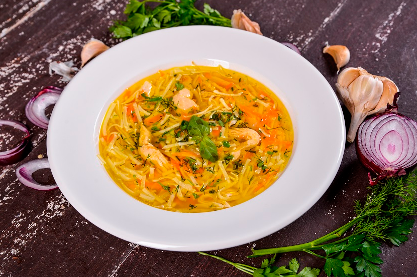Как приготовить суп-лапшу с курицей по пошаговому рецепту с фото