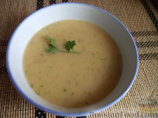 Пошаговый рецепт приготовления картофельного супа-пюре