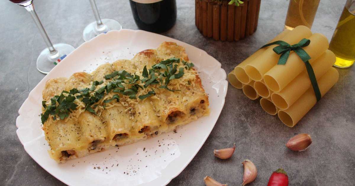 Каннеллони с фаршем — 10 рецептов в духовке