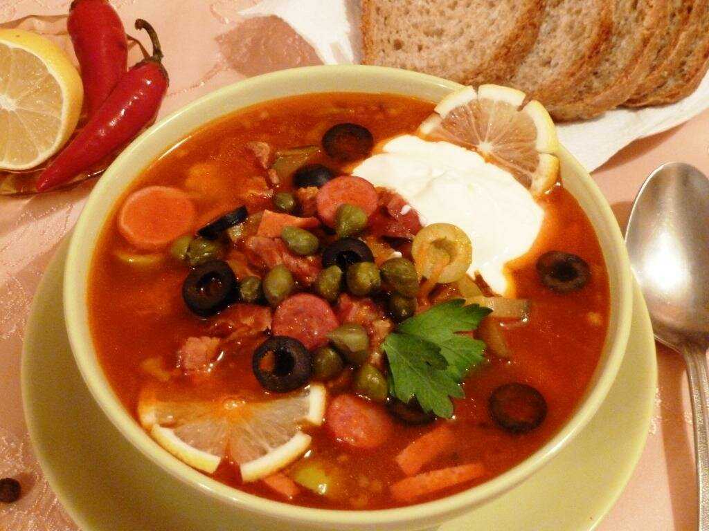 Солянка сборная мясная: 4 фото рецепта