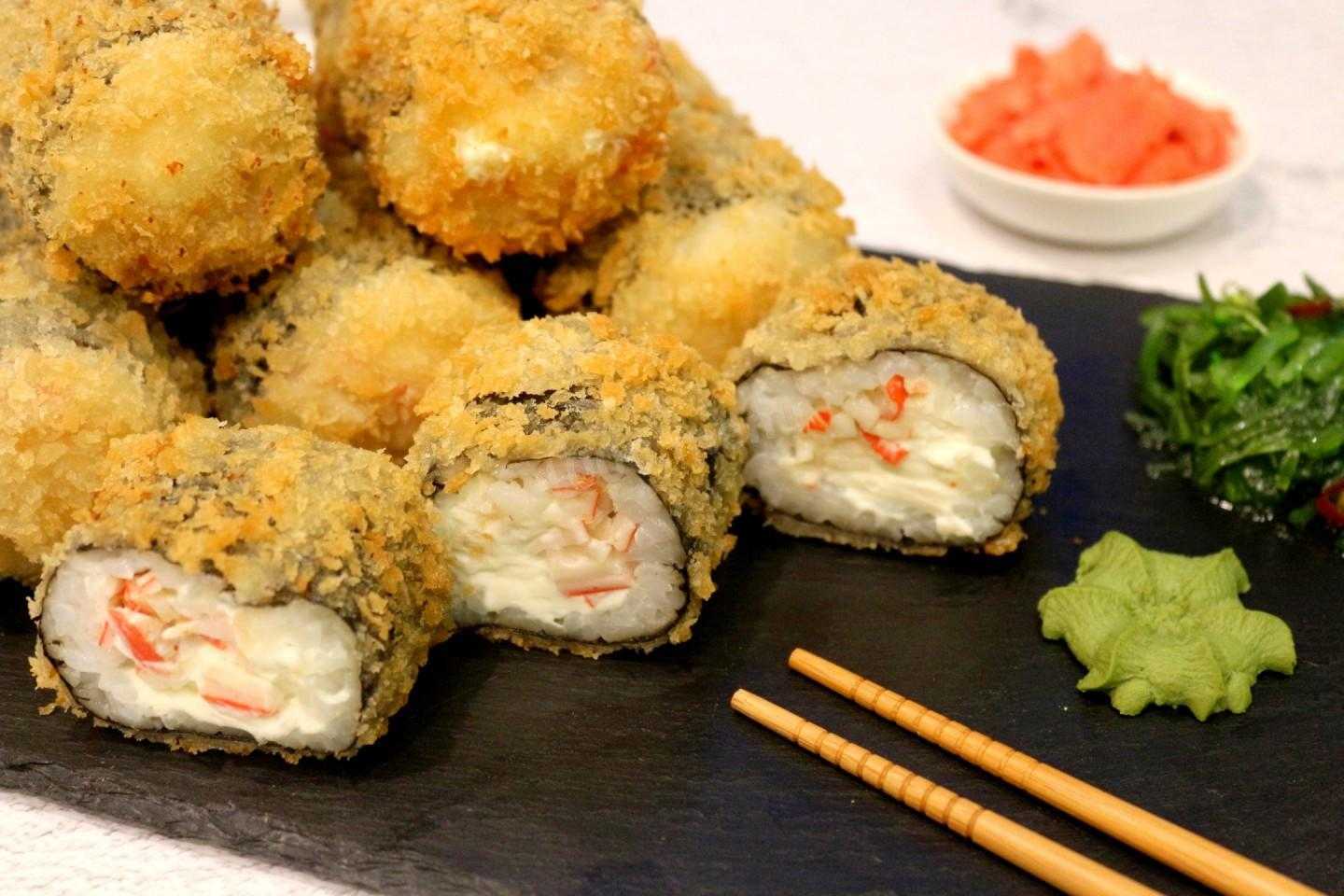 Рецепт суши и роллов запеченных фото 100
