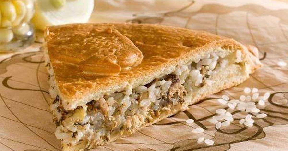 Пирог с рисом и рыбой: топ-7 вкусных рецептов