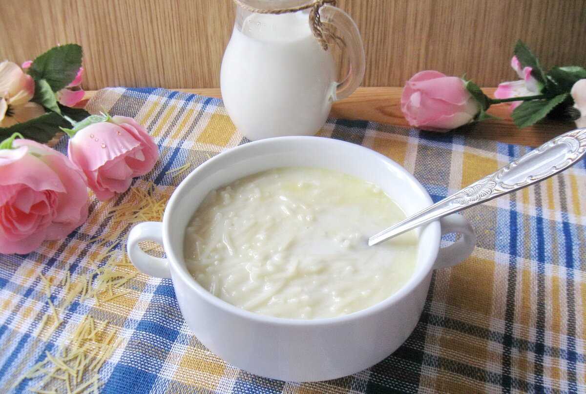 Пошаговый рецепт приготовления молочного супа с рисом