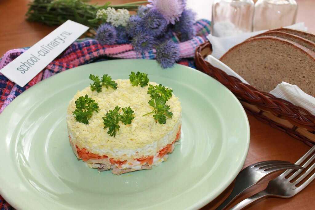 Салаты из курицы с морковью, 66 рецептов, фото-рецепты