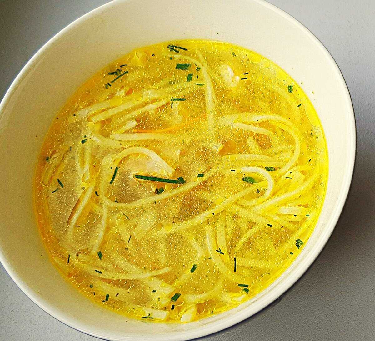 суп с спагетти с фото