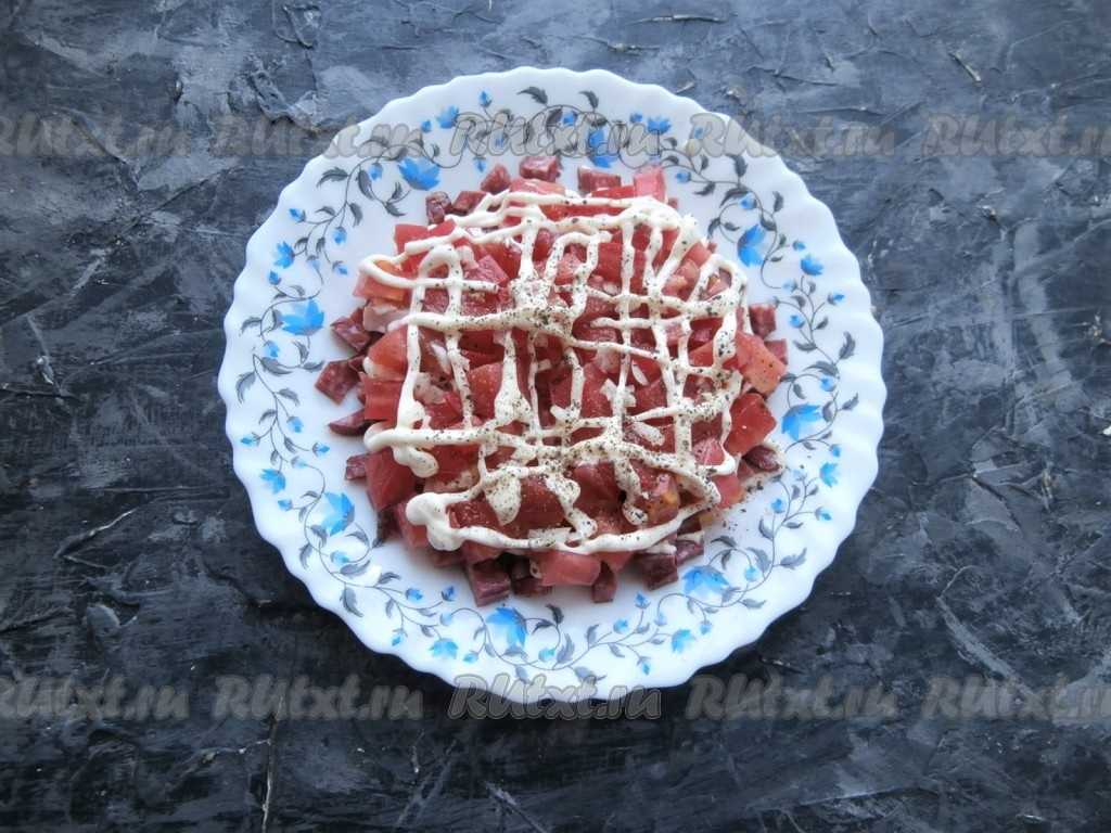 Салат "восточный" — пошаговый рецепт с фото