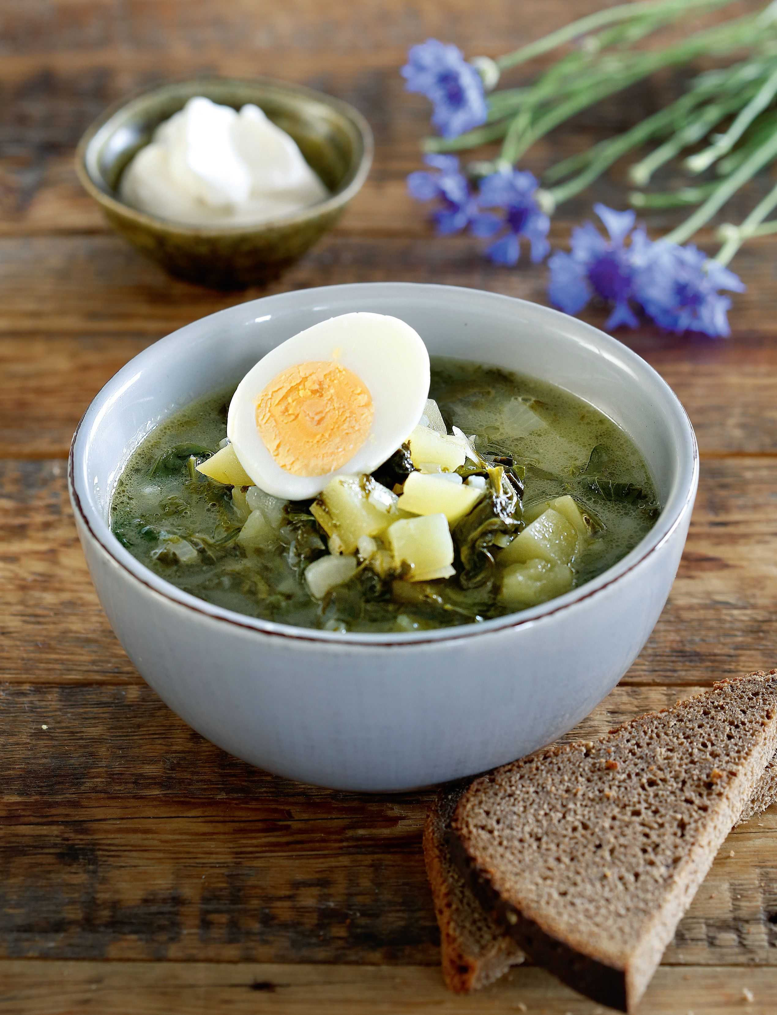 Щавелевый суп рецепт классический с яйцом пошаговый