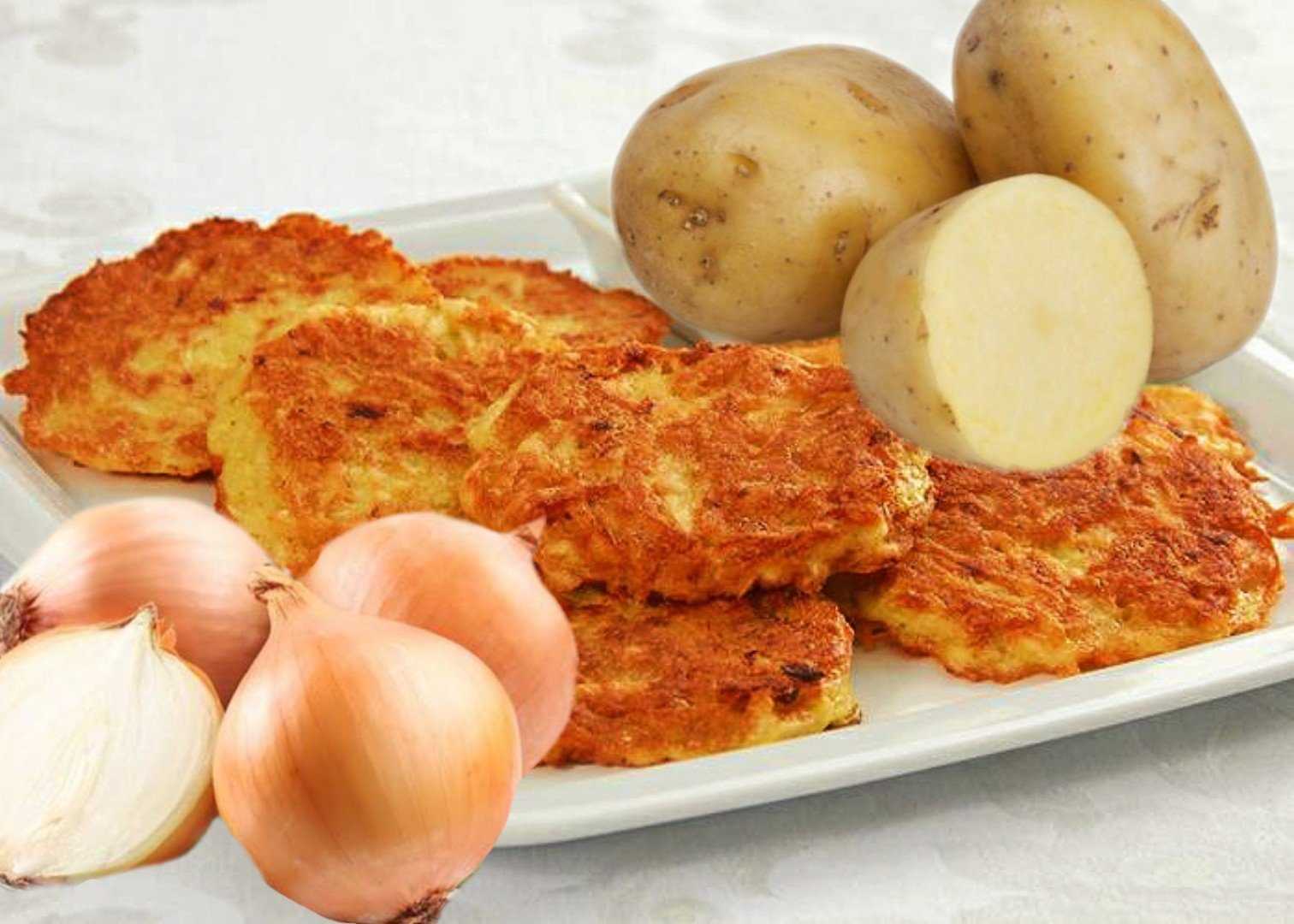 Драники картофельные без яиц постные