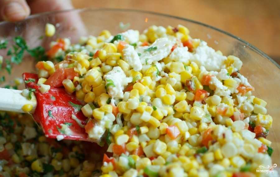 Салат ромашка - 8 пошаговых рецептов с фото, с консервами, чипсами, кукурузой