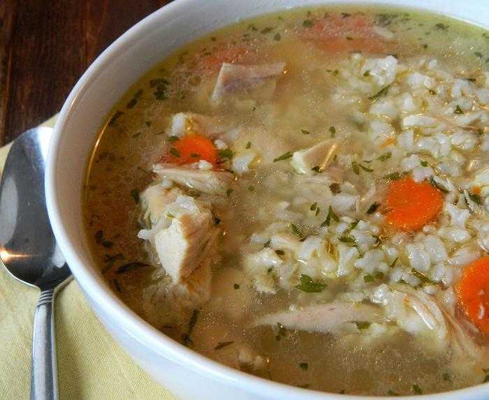 Суп с рисом и курицей – как приготовить вкусный куриный суп с рисом